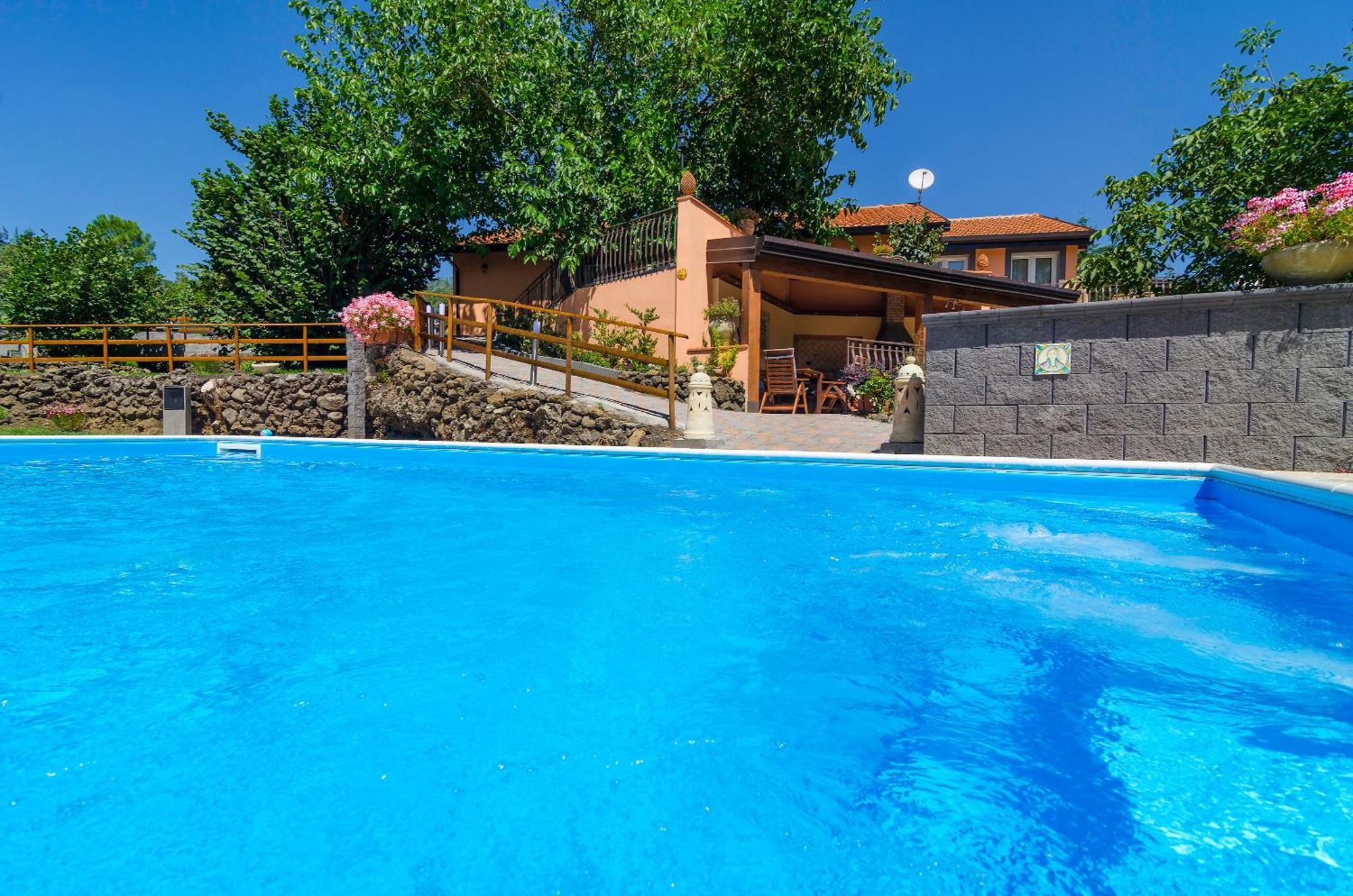 Villa Del Gelso Chalet Nel Parco Delletna Mascali Zewnętrze zdjęcie